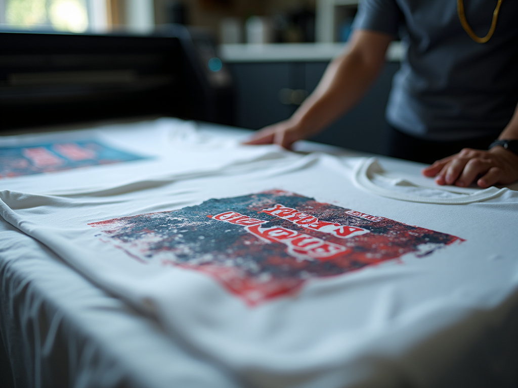 T shirt printing — custom dtf transfers
