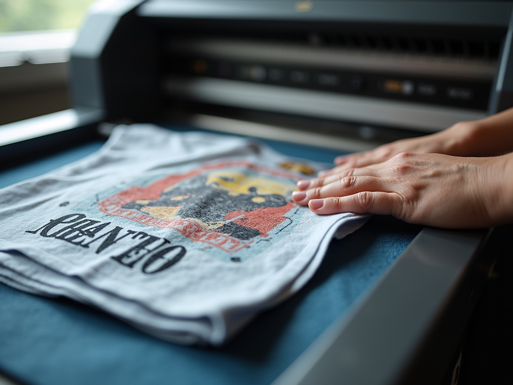 T shirt printing — custom dtf transfers