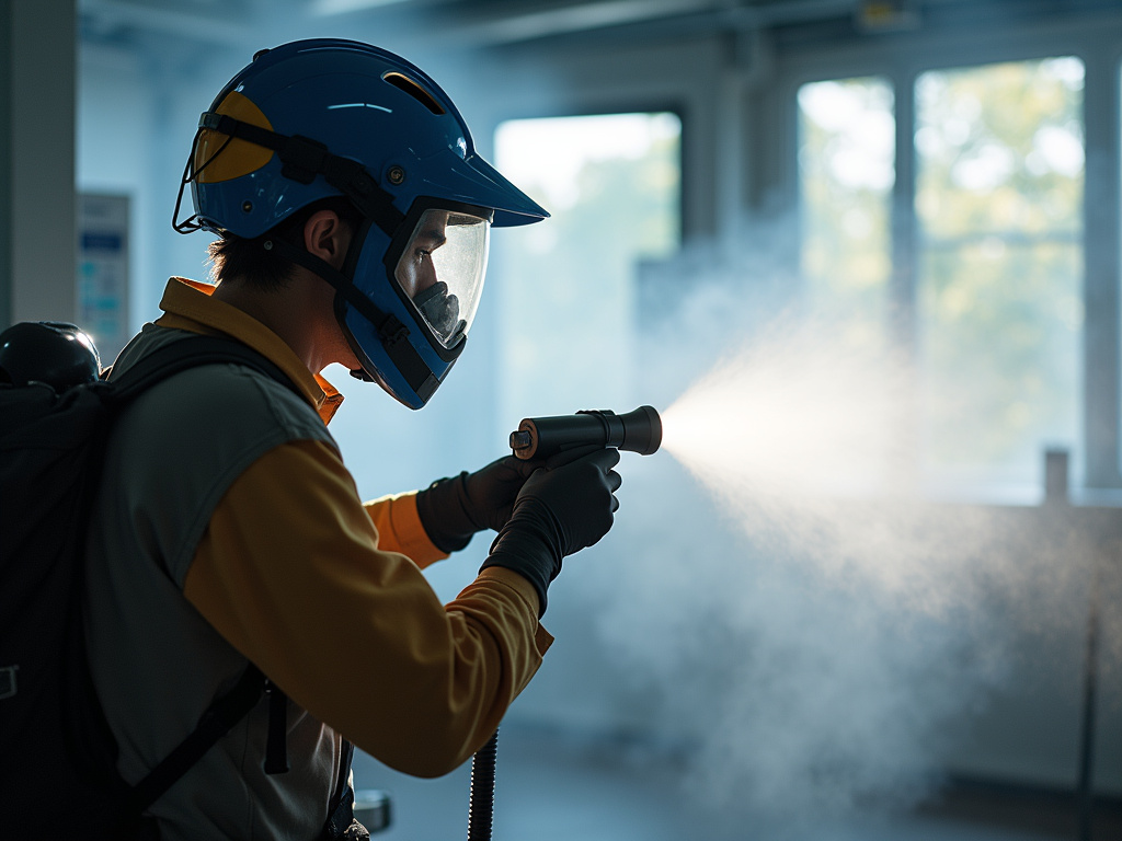 Technician spraying — pest control SEO