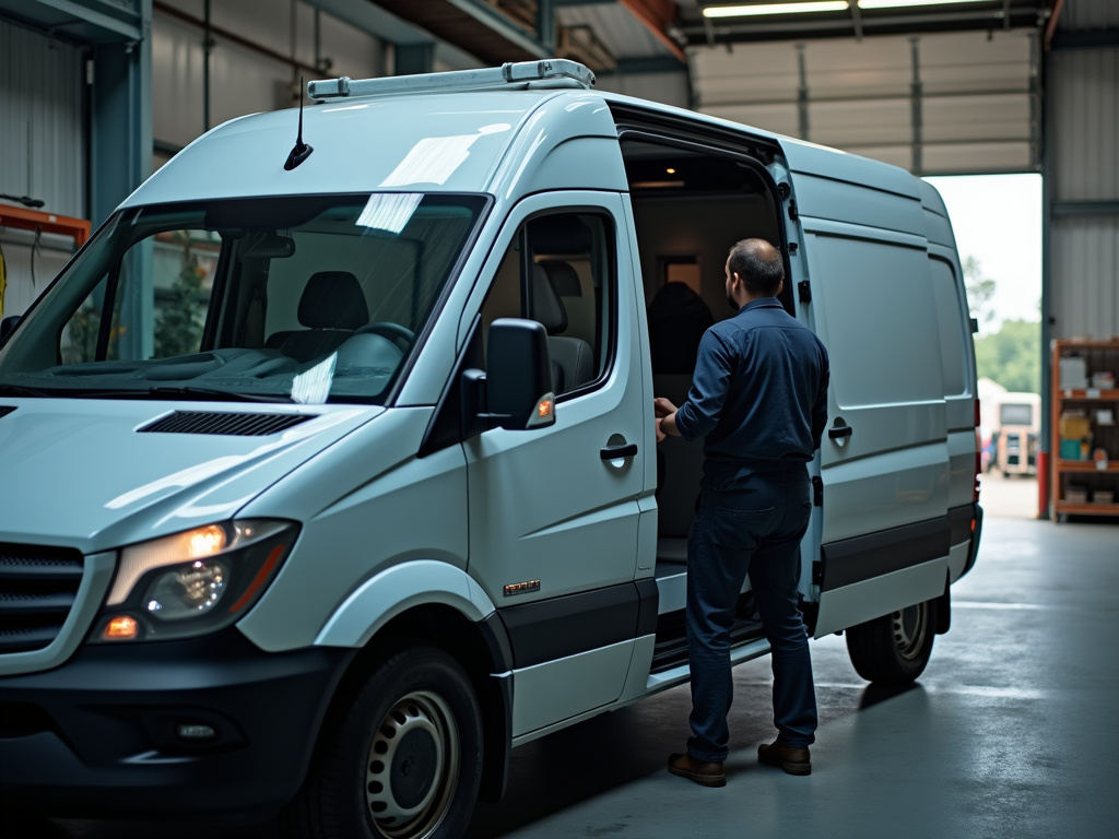 Technician van — HVAC SEO