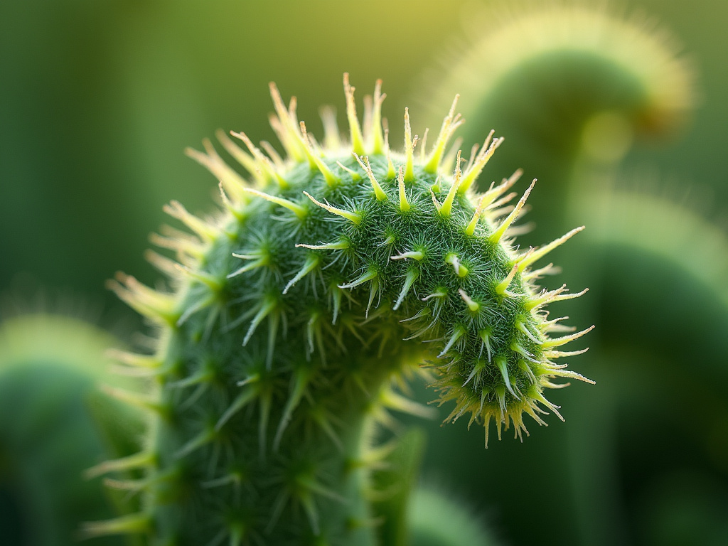Trichome close up — cannabis flower