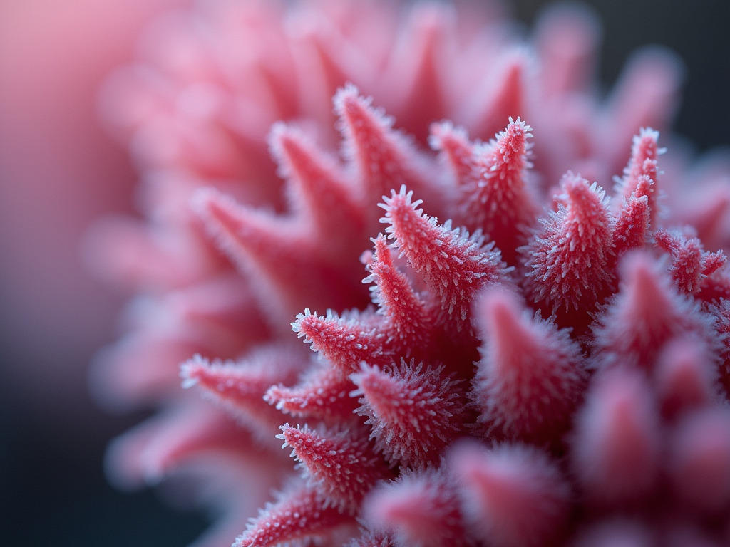 Trichome close up — cannabis flower