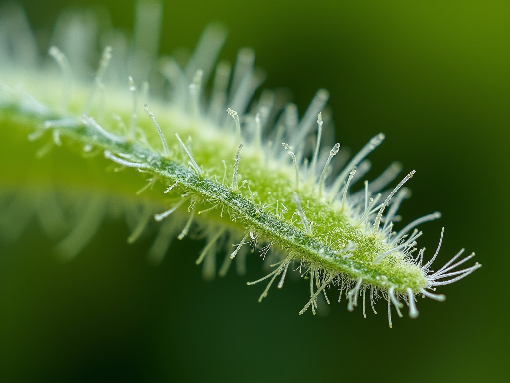 Trichome close up — sativa strains