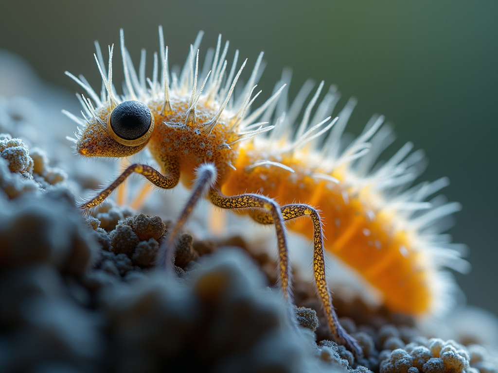 Trichome macro shot — cannabis flower