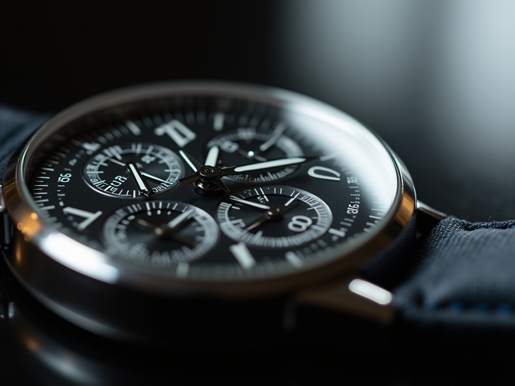 Watch chronograph face — breitling watches