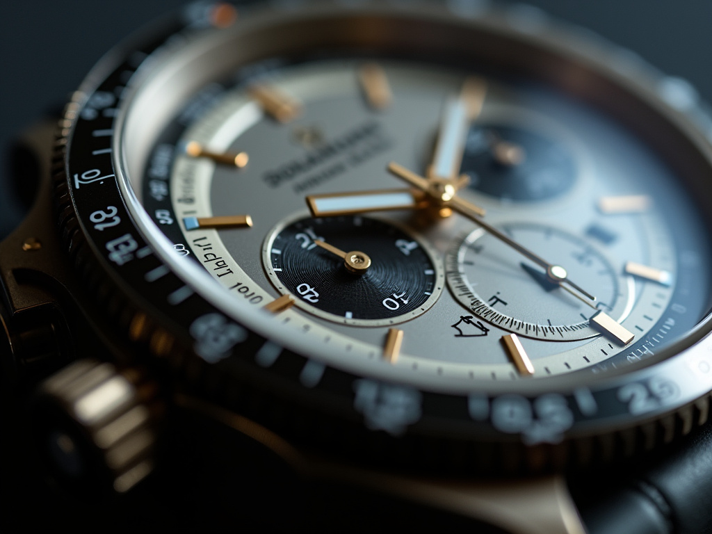 Watch chronograph face — breitling watches