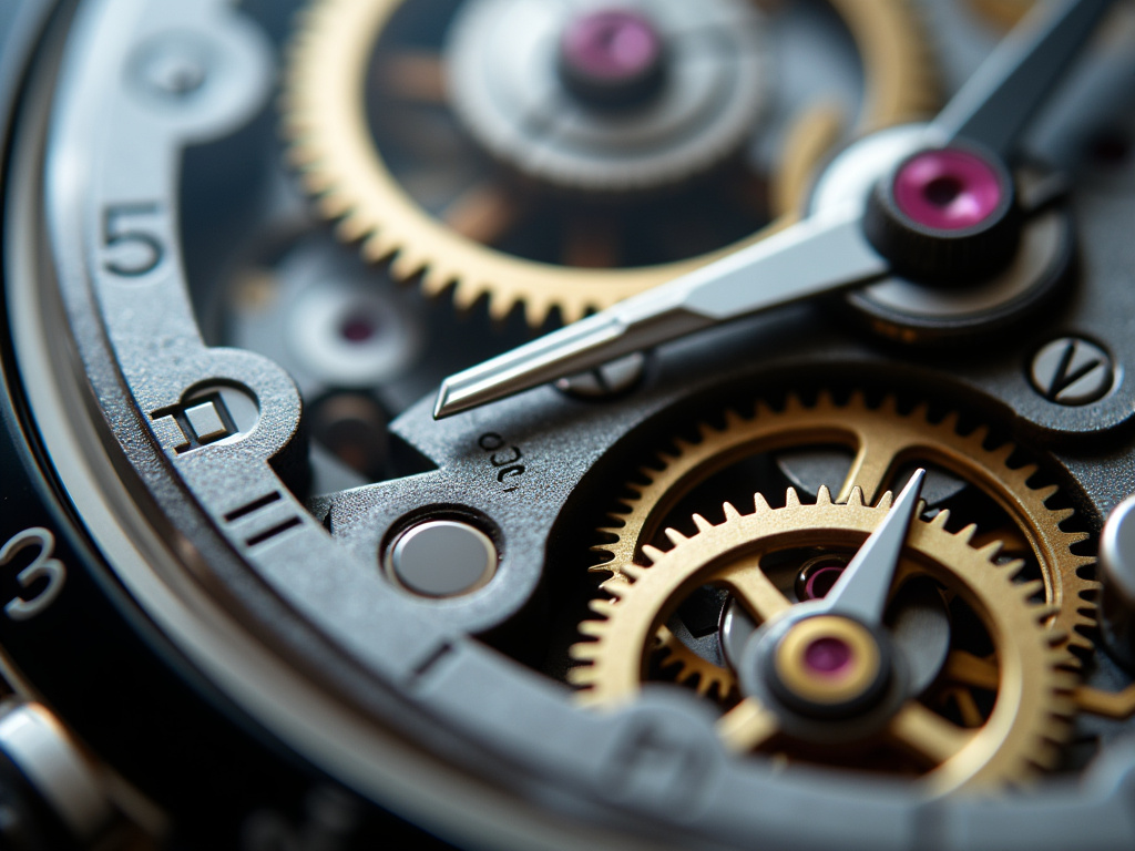 Watch gears closeup — breitling watches