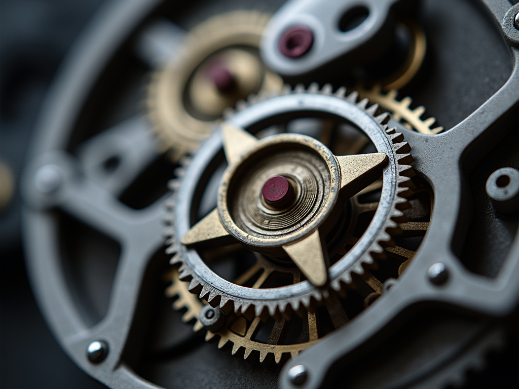 Watch gears closeup — cartier watches