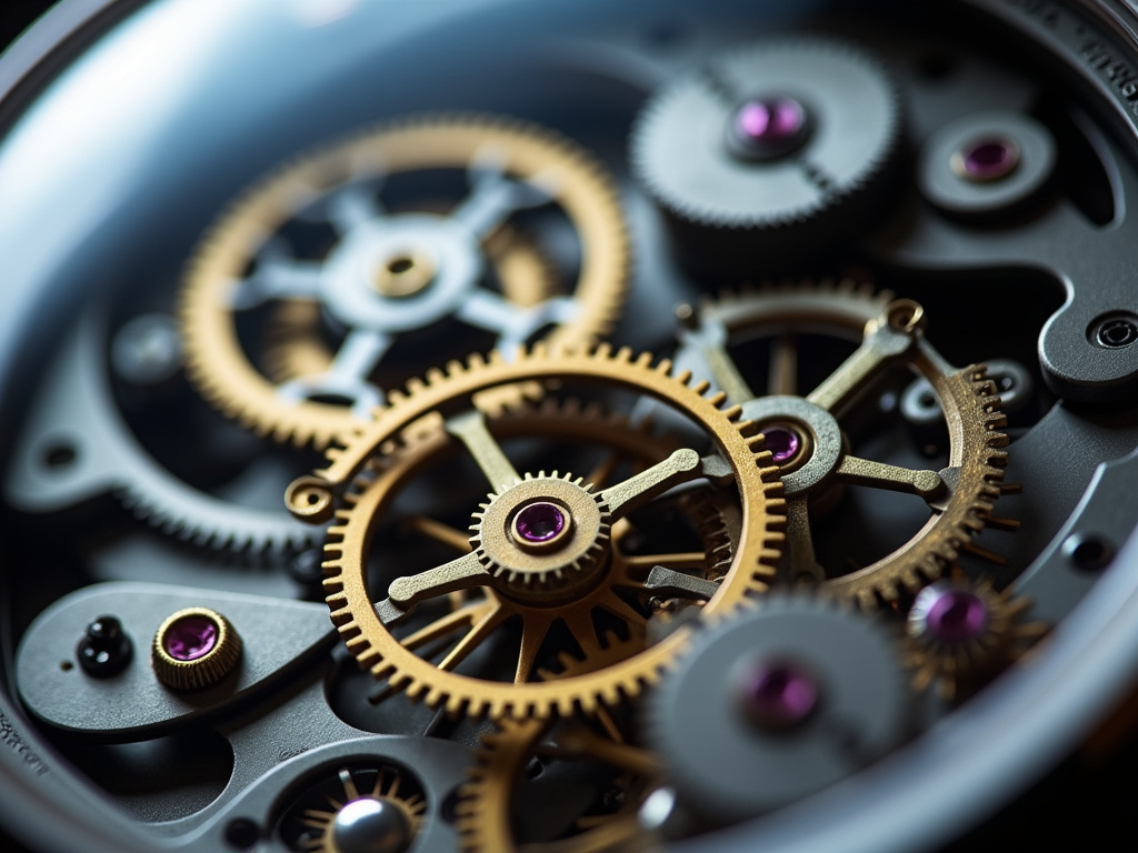 Watch gears closeup — cartier watches