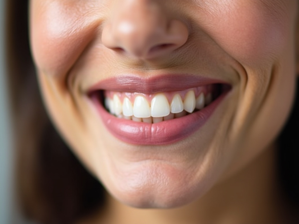Woman's smile — cosmetic dentist coral springs